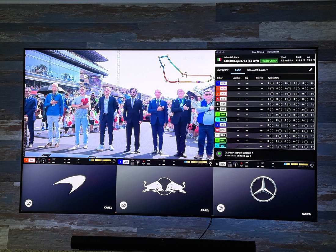 DD214 Gaming's viewing setup