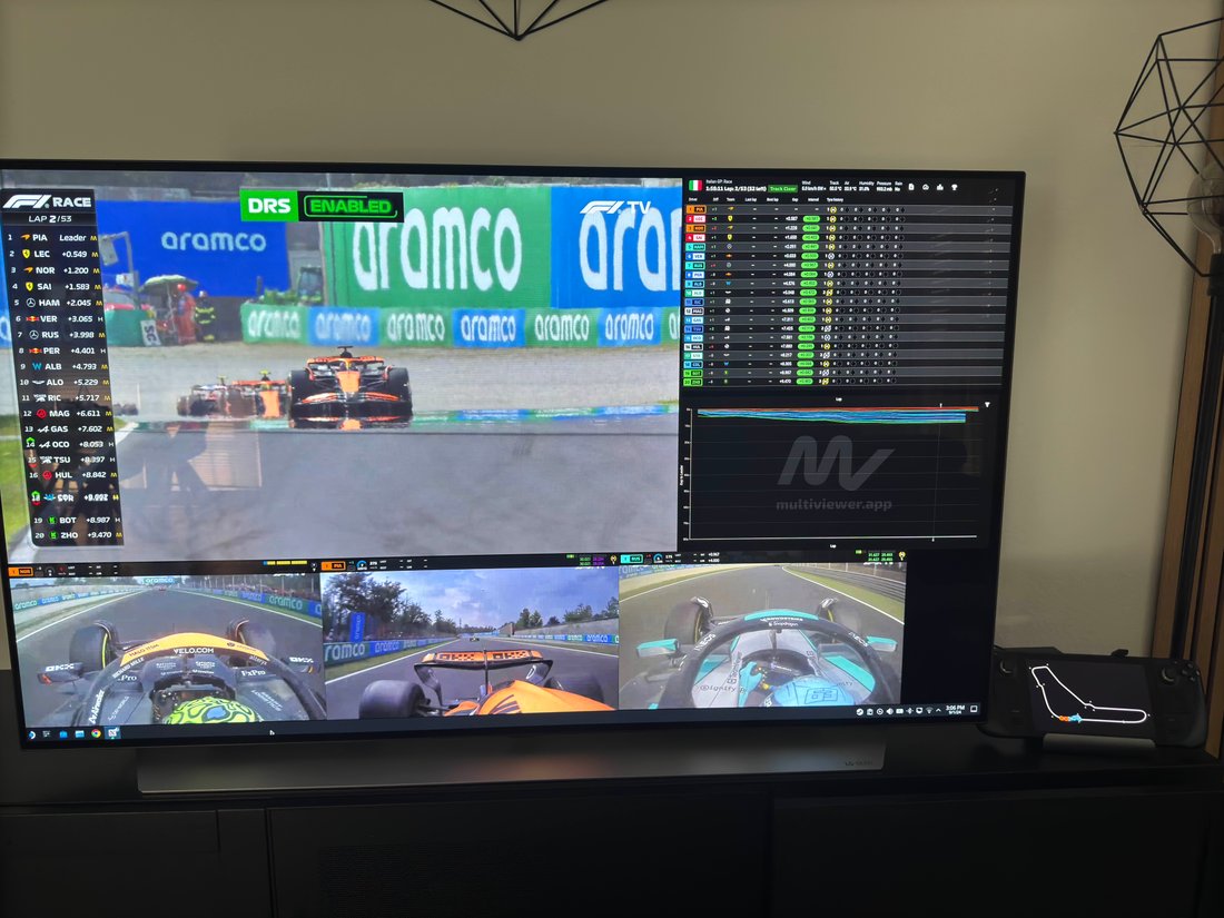 DerPanther's viewing setup
