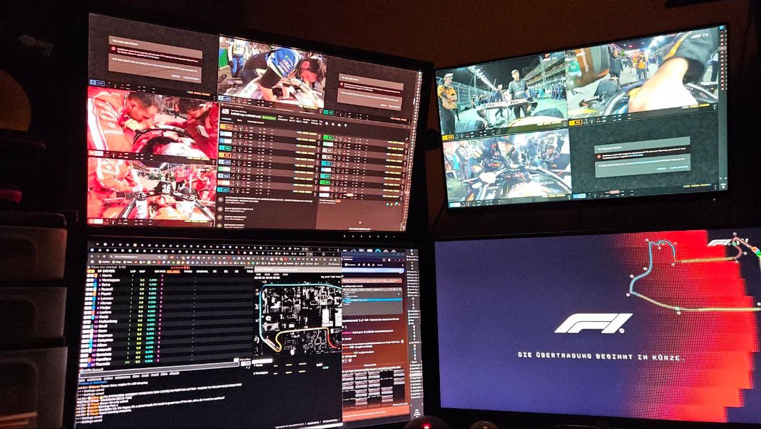nAffie's viewing setup
