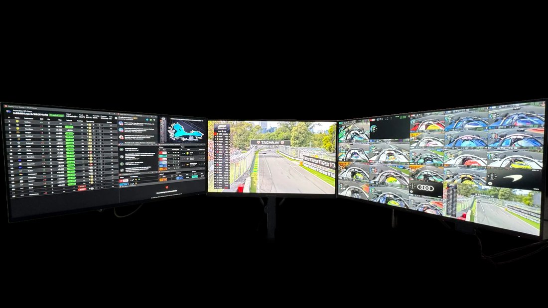 Rowan's viewing setup