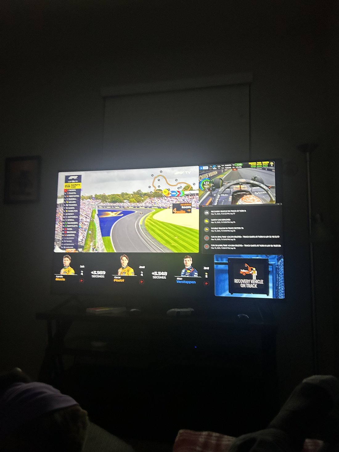 TheBaconCat's viewing setup